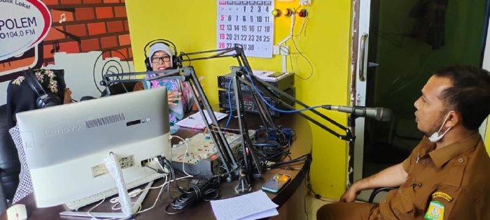 Radio Panglima Polem Jantho Dukung Kota Layak Anak Lewat Program Edukasi