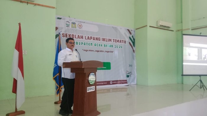 Aceh Besar Gelar Sekolah Lapang Iklim Tematik Bagi Petani dan Penyuluh