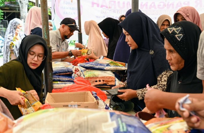 Kembali Gelar Pangan Murah, Pemkab Aceh Besar Banjir Pujian dari Warga