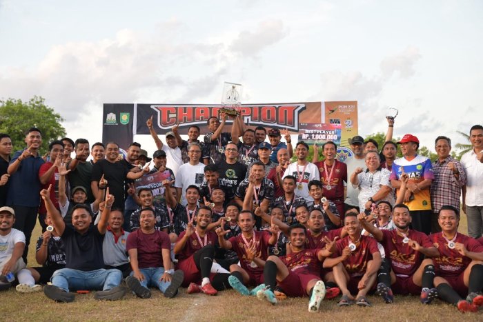 Sajan FC Juarai Liga IKAPTK 2024