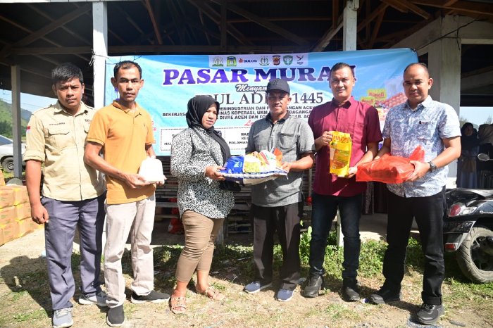 Jaga Stabilitas Harga Jelang Lebaran, Pemkab Aceh Besar Gelar Pasar Khusus