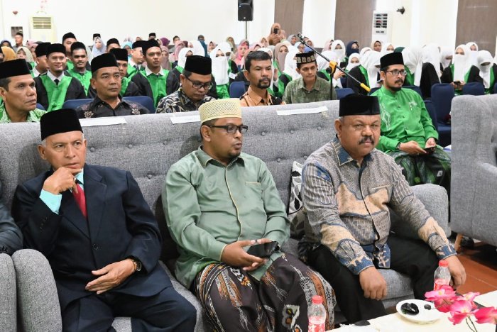 Wakili Pj Bupati, Kepala DSI Aceh Besar Hadiri Wisuda STIS NU Aceh ke-3