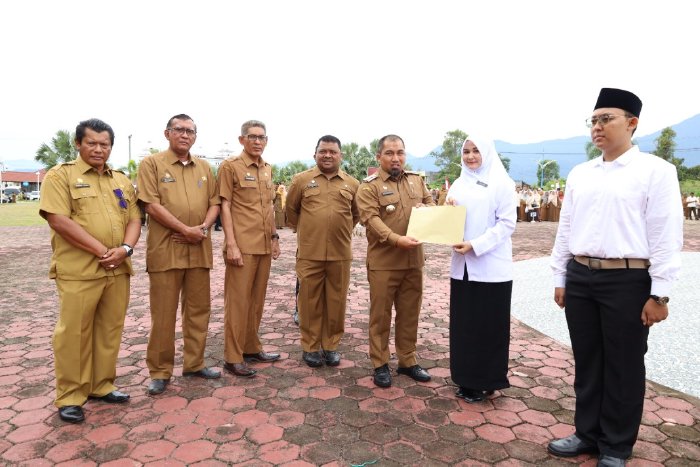 Pj Bupati Aceh Besar Serahkan SK PPPK