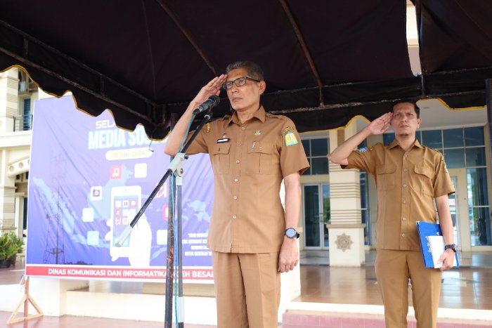 Pemkab Aceh Besar Gelar Apel Hari Media Sosial