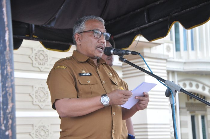 Peringati Hari Krida Pertanian 2024, Pemkab Aceh Besar Gelar Apel Gabungan