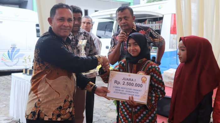 MIN 27 Juara Lomba Bertutur se-Aceh Besar