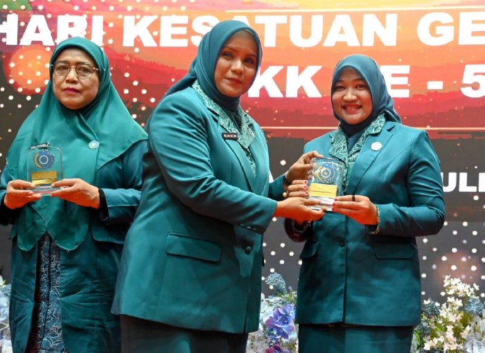 TP PKK Aceh Besar Raih Juara Harapan Satu Lomba Gamawar Provinsi Aceh