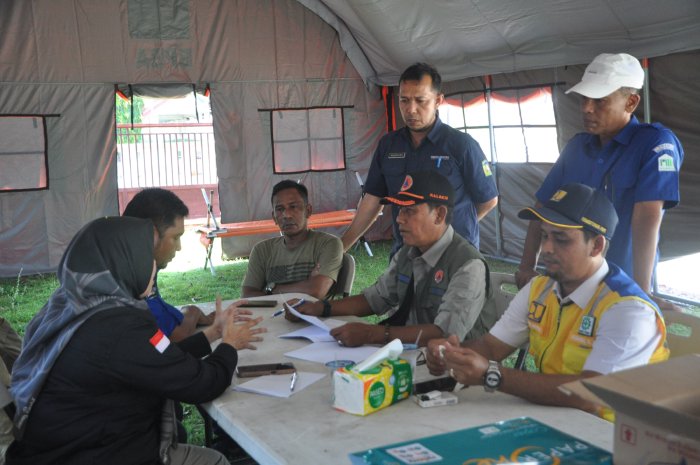 Kalaksa BPBD Aceh Besar Kendalikan Posko Siaga Darurat Kekeringan di Lhoknga