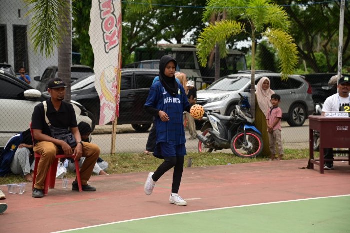 Sepak Takraw Double Even Putri Melaju ke Final