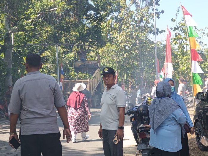 Sukseskan PON XXI, Forkopimcam dan Warga Kuta Cot Glie Gelar Gotong Royong Massal