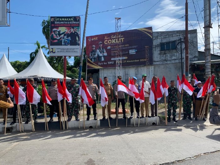 Forkopimcam Ingin Jaya Pasang Merah Putih Sepanjang Jalur Protokol