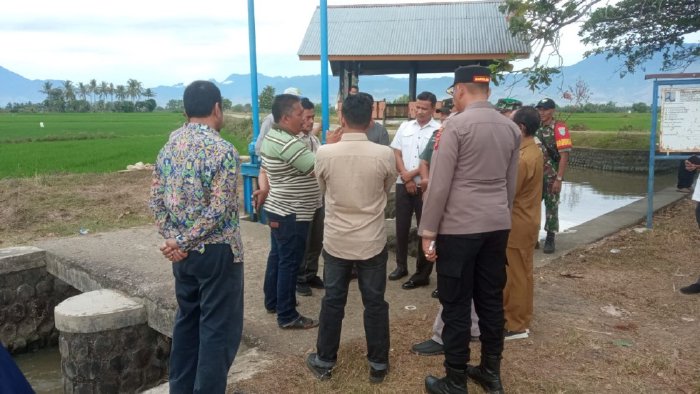 Cegah Gagal Panen, Dinas PUPR Aceh Besar Lakukan Penggiliran Distribusi Air untuk Petani