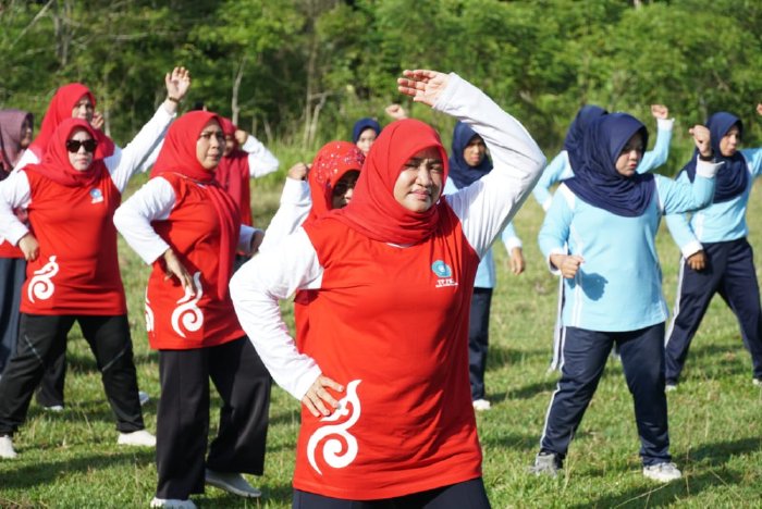 Organisasi Wanita Aceh Besar Kompak Semarakkan HUT ke-79 RI