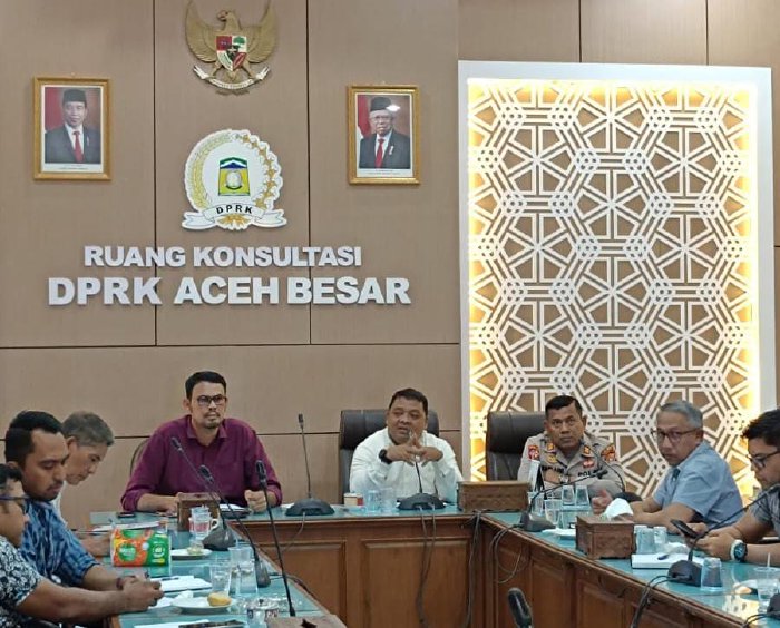 Sekda Sulaimi : Personil Polres Siap Amankan Pelantikan DPRK Aceh Besar