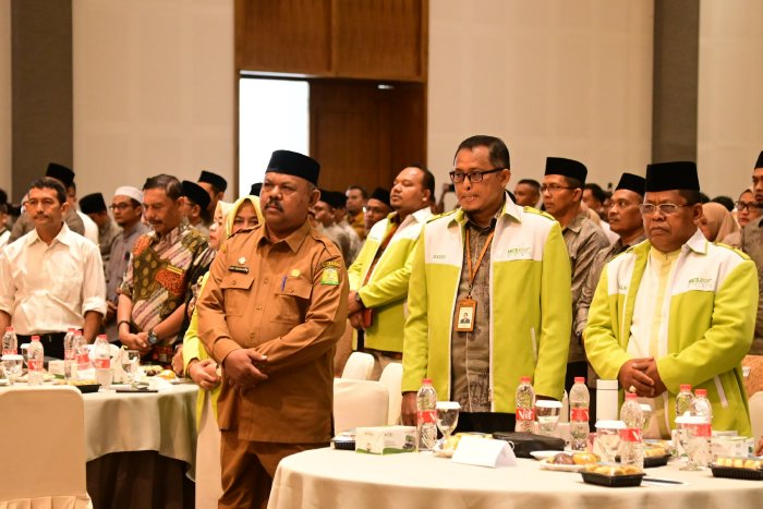 Wakili Pj Bupati, Kadis Syariat Islam Hadiri Pelantikan MES Aceh Besar