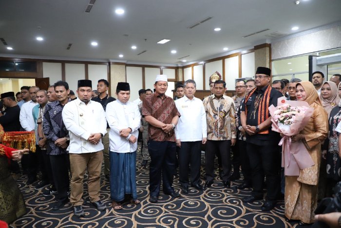 Pj Bupati Aceh Besar Sambut Kedatangan Pj Gubernur Aceh Baru