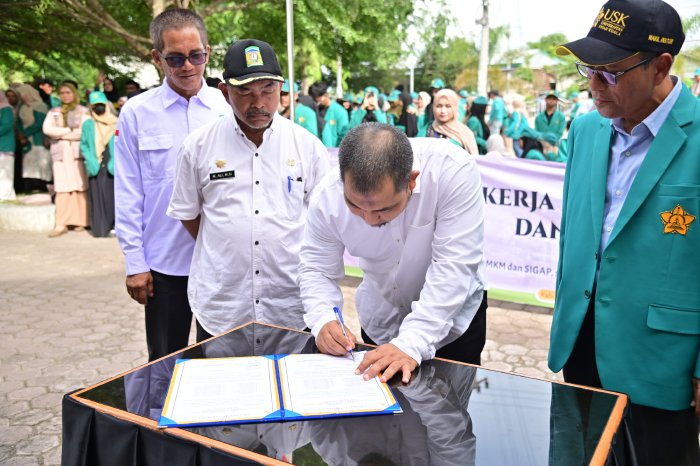 KKN Mahasiswa USK Berakhir, Pj Bupati Iswanto: Banyak Hal Positif Telah Dilakukan