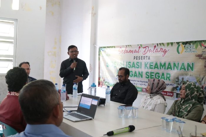 Dinas Pangan Aceh Besar Sosialisasi Keamanan Pangan Segar