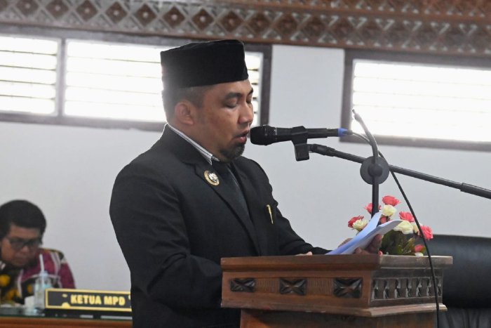 Pj Bupati Aceh Besar Sampaikan KUPA, PPAS, dan Raqan RPJPD ke DPRK Aceh Besar