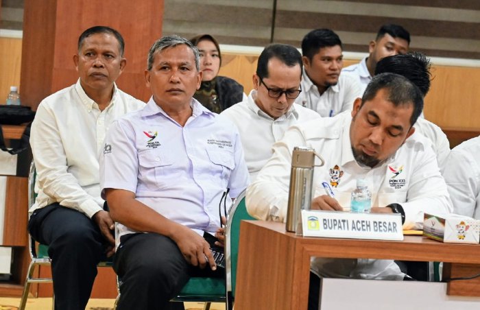 Pj Bupati Iswanto Ikuti Rakor Dukungan Pelaksanaan PON XXI Aceh-Sumut Tahun 2024