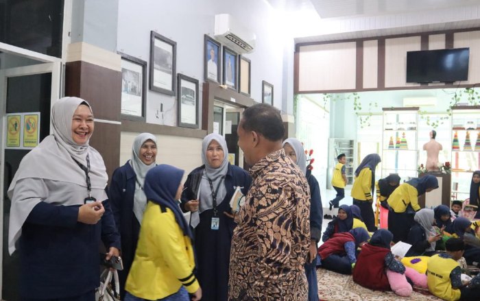 Perpustakaan Daerah Aceh Besar Sambut Kunjungan Wisata Literasi Siswa