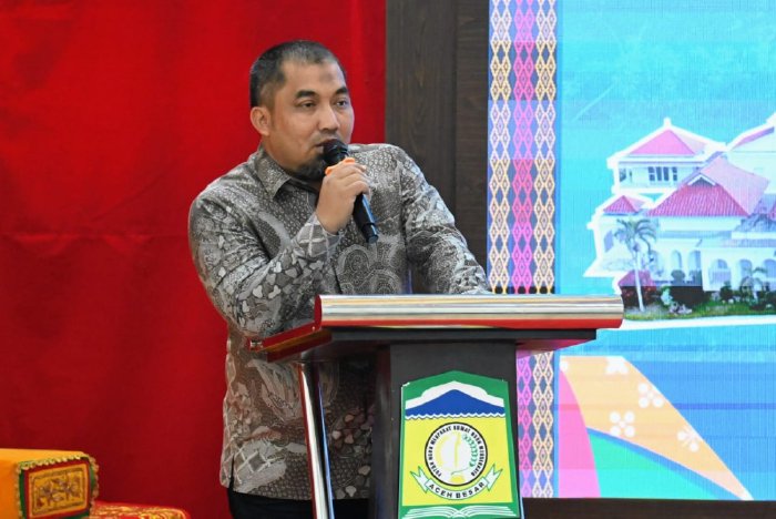 Pj Bupati Iswanto Jamu Kuah Belangong untuk Atlet PON XXI Cabor Kurash di Meuligoe