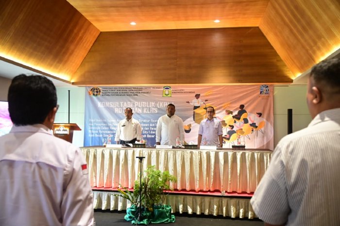 Wakili Pj Bupati, Sekda Aceh Besar Buka Konsultasi Publik I RDTR Dan KHLS