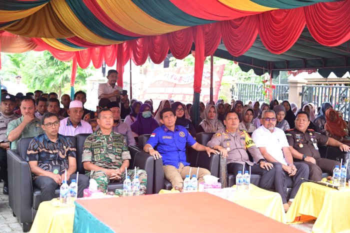 Wakili Pj Bupati, Kaban Kesbangpol Aceh Besar Hadiri Launching KBN di Lam Raya