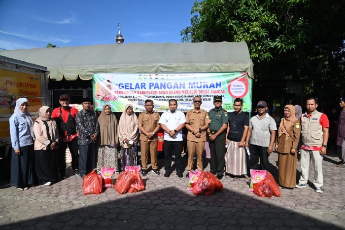 Pj Bupati Iswanto: Pemkab Aceh Besar Telah Adakan Pangan Murah Sebanyak 30 Kali di Tahun 2024