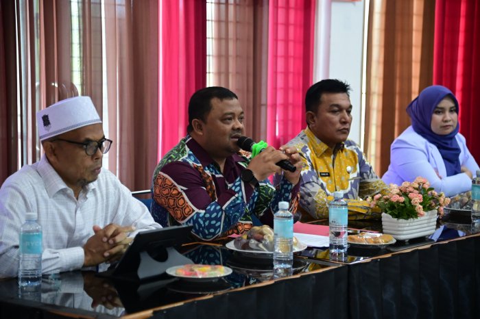 Wakili Pj Bupati, Sekda Aceh Besar Buka Rakor Penanganan Stunting yang Diikuti Kepala SMA dan SMK