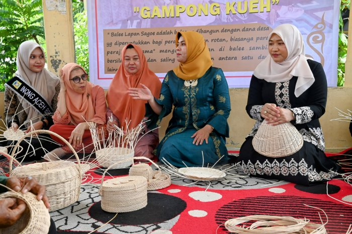 Gampong Kueh Sejahtera dengan Kerajinan Rotan