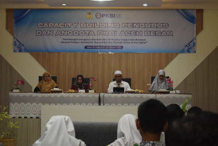 PBKI Aceh Besar Gelar Capacity Building Bagi Pengurus dan Relawan Kesehatan