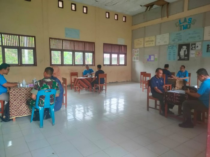 Masyarakat Keunaloi Seulimeum Antusias Sambut Bakti Sosial HUT ke-67 PAPDI