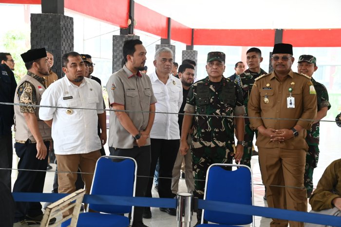 Pj Bupati Iswanto Dampingi Pj Gubernur Aceh Tinjau TPS Lapas Kelas IIA Banda Aceh