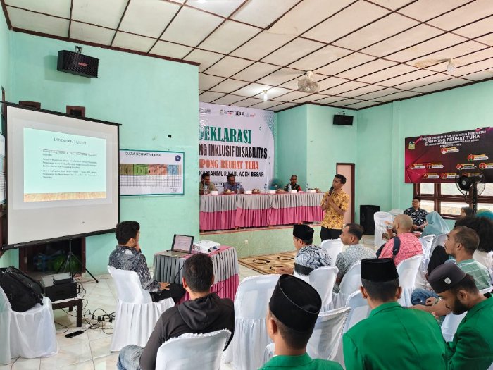 Reuhat Tuha Deklarasikan Gampong Inklusif Disabilitas di Aceh Besar