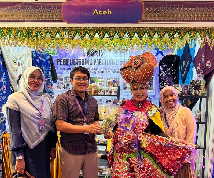 UMKM Aceh Besar Laris Manis di Pameran Peer Learning Meeting Nasional