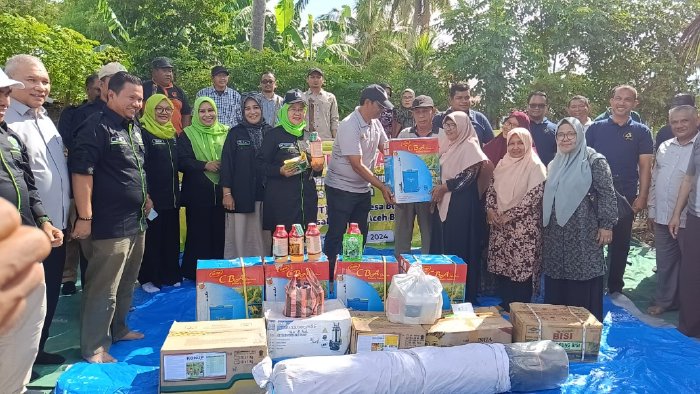 Fakultas Pertanian USK Bersama BPP Baitusalam Adakan Pengabdian Masyarakat di Blang Krueng