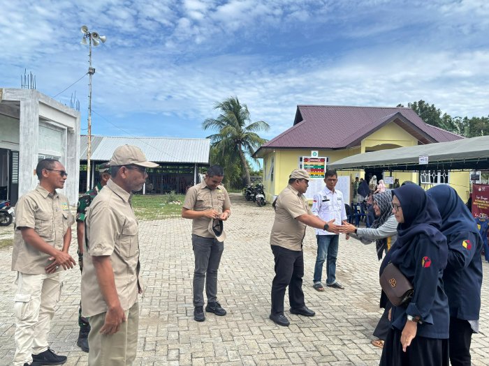Sukseskan Pilkada Serentak 2024, Sekda Sulaimi Monitoring Sejumlah TPS di Aceh Besar
