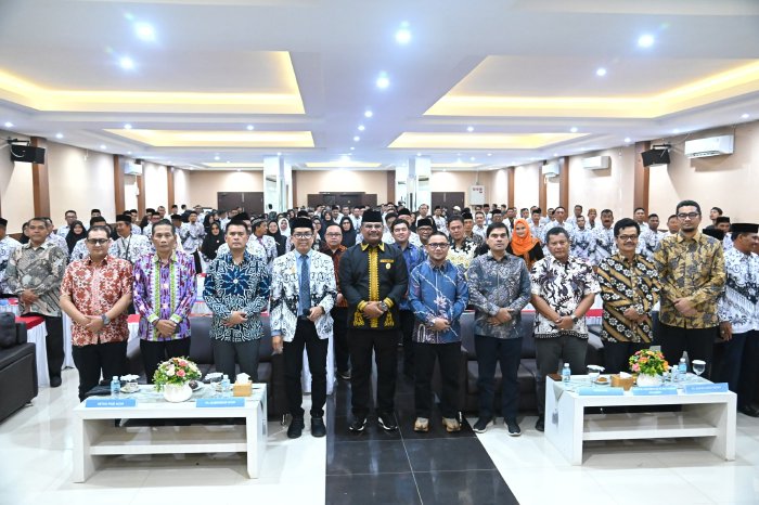 Wakili Pj Bupati, Plt Sekda Aceh Besar Hadiri Konferensi XXIII PGRI Aceh