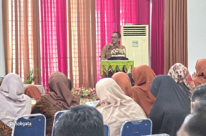 Wakili Kadisdikbud Aceh Besar, Sekdisdikbud Fahrurrazi Buka Pemilihan Ketua MKKS SMP