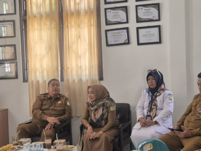 Kadinkes Aceh Tinjau Pelaksanaan Pemeriksaan Kesehatan Gratis di Puskesmas Darul Kamal