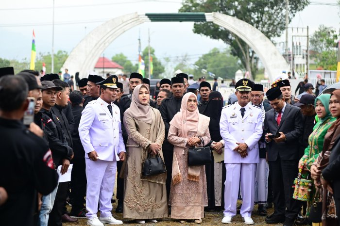Pejabat dan Tokoh Penting Hadiri Pelantikan Bupati dan Wakil Bupati Aceh Besar di JSC Jantho